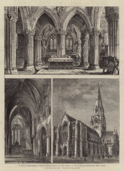 Edimburgo ilustrado de Henry William Brewer